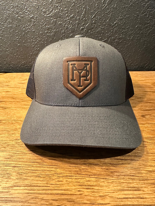 Charcoal Cap MP Logo